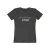 Tell me when I should stop talking about bitcoin (Women's Cut) - Image 5
