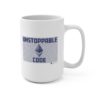 Unstoppable Code - Binary 15oz Mug - Image 3